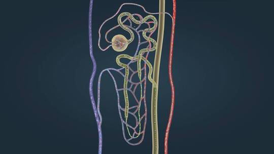 泌尿系统肾脏肾单位肾功能肾组织远曲小管