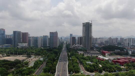 航拍柳州，柳州城市建设