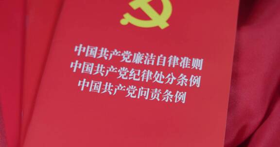 中国共产党廉洁自律准则 纪律处分条例 问责