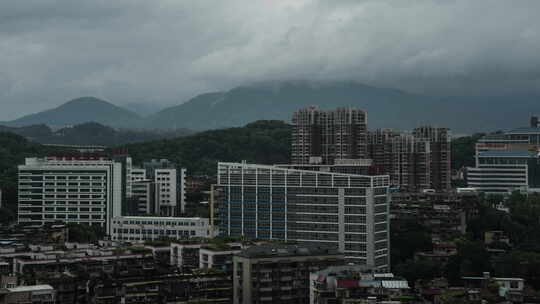 城市暴雨 福州台风暴雨延时