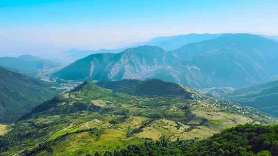 航拍群山