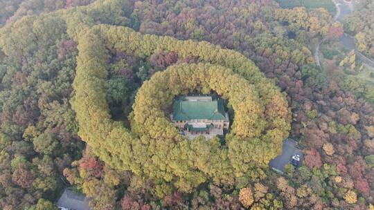 南京城市风光地标建筑航拍