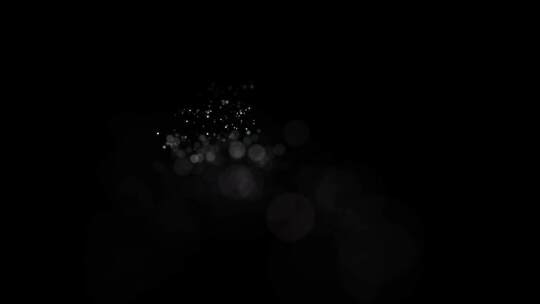 黑色背景粒子特效