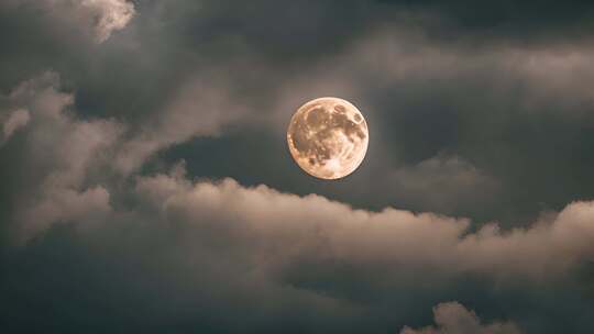 【合集】夜晚月亮 乌云月亮  月亮