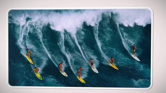 唯美简洁照片相册幻灯片AE模板