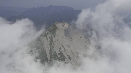 宝鸡太白山航拍