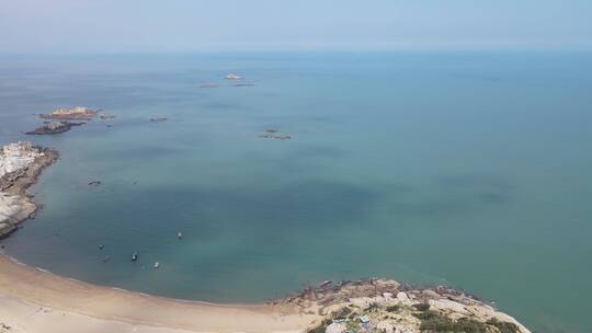 航拍 蓝色 海洋 大海 湄洲岛 风光