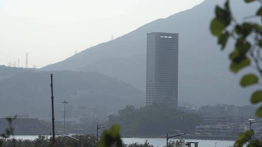 深圳盐田山海高楼建筑翡翠岛广场