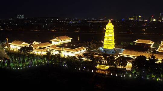 京杭大运河高邮镇国寺塔