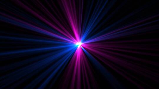 蓝紫激光极光光线