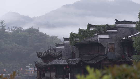 瑶里古镇雨后唯美景色