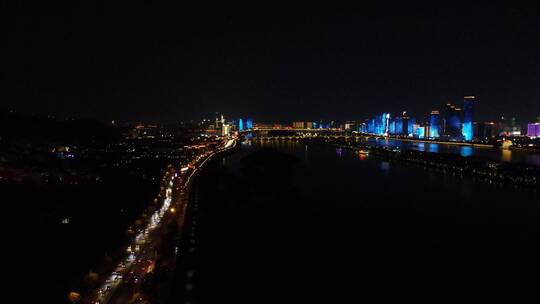 武汉城市风光航拍视频素材模板下载