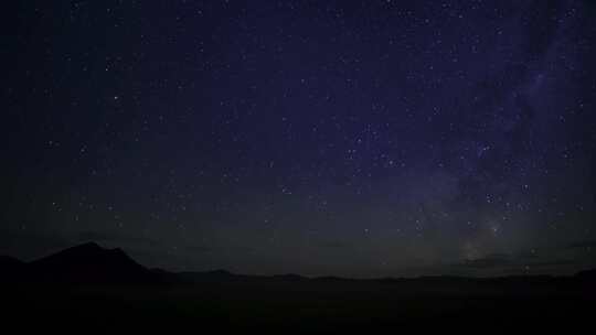 夜空银河星空延时夜晚唯美宇宙