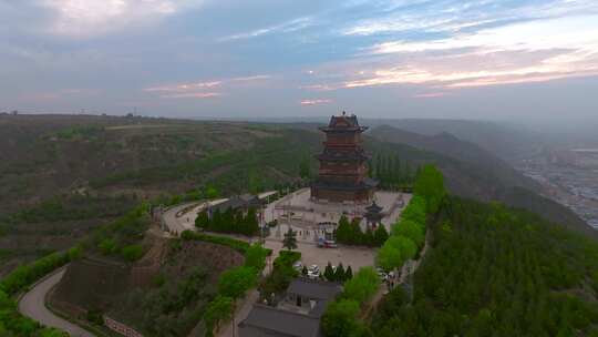 环县西山文昌阁景区