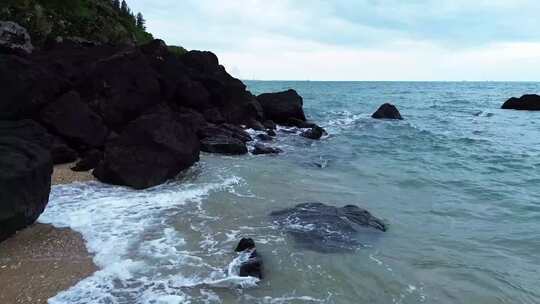 自然风光大海海浪视频