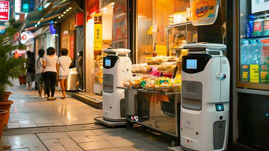 未来自动导购机器人 AI人工智能管家服务