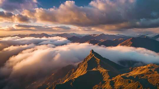 高山云海壮丽全景