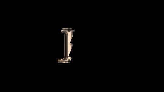 B字母logo动画排版设计
