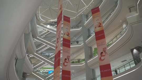 商场 商业中心 购物中心视频素材模板下载