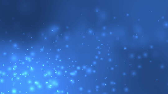深蓝色粒子动画背景