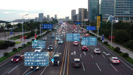 科技城市-智慧交通-智能城市