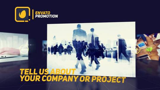 商业设计感公司企业宣传介绍AE模板AE视频素材教程下载