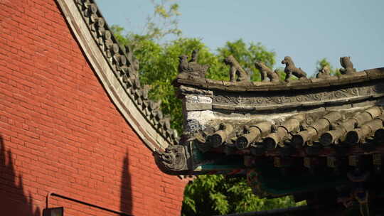 白马寺古风建筑