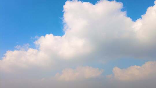 蓝天白云云朵飘飘延时风景视频素材视频素材模板下载