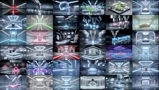 探索未来智能实验室奥秘(前99S为快速预览)高清在线视频素材下载