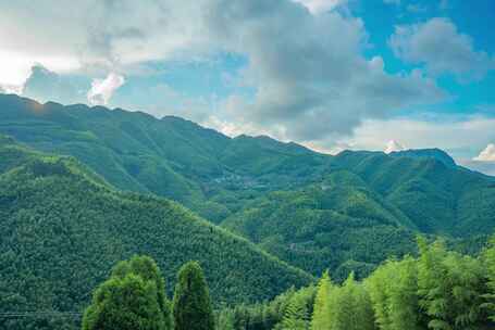 中国山水 高山 青山 雨过天晴