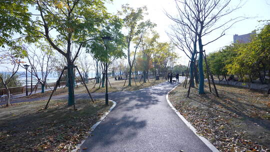 武汉洪山区南湖花溪公园风景