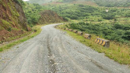 山区公路越野自驾汽车公路背景4k超清