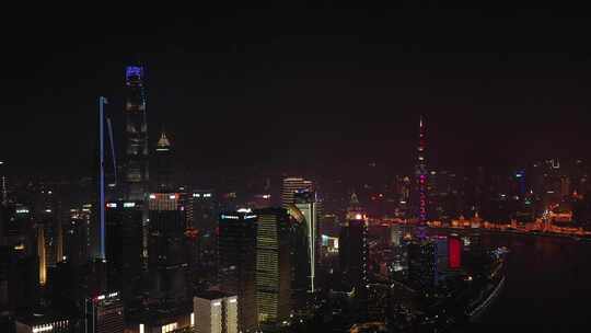 北外滩 外滩 夜景 三件套视频素材模板下载