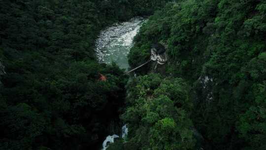 河，拜隆德尔迪亚波罗，厄瓜多尔，森林