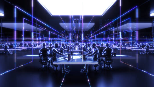 科技城市未来感穿梭  C4D+AE高清AE视频素材下载