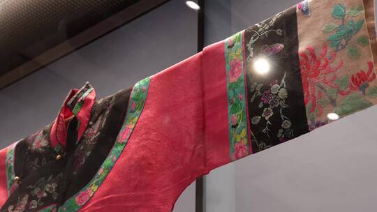 丝绸布料纺织旗袍中国风