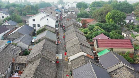 江苏南京高淳漆桥老街视频素材模板下载