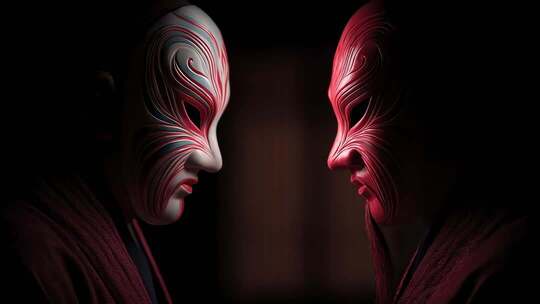 戏剧人生：传统与现代面具的艺术碰撞