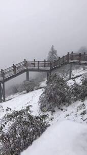 雪山雪景