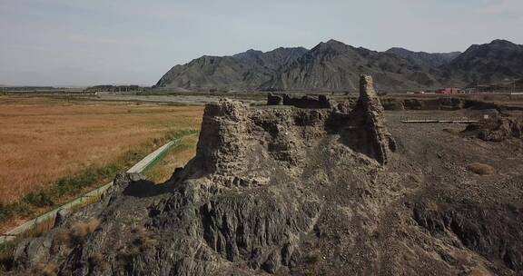 新疆丝绸之路白水涧古城遗址