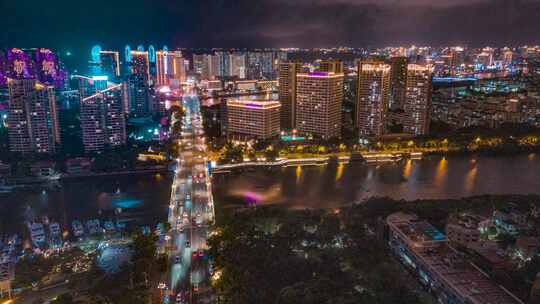 三亚城市夜景