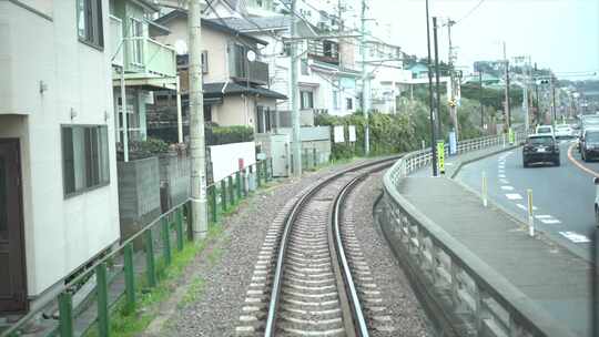 【原创】日本 电车 镰仓 铁路视频素材模板下载