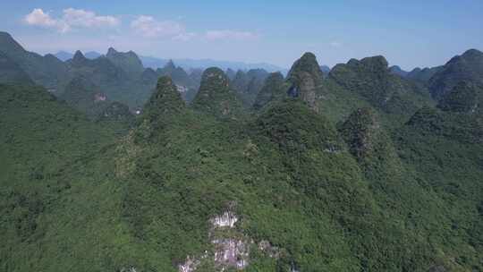 桂林杨堤风景区航拍