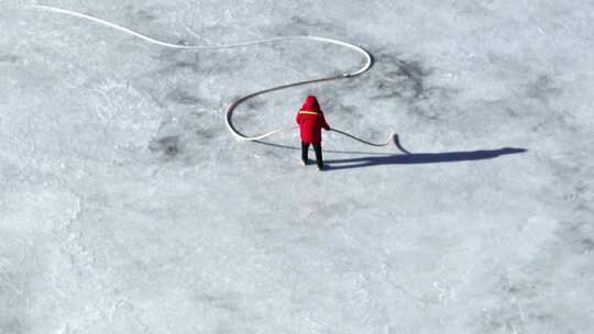 【合集】冬天浇冰场视频素材模板下载