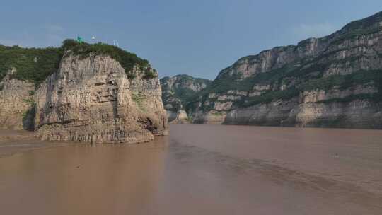 河南济源黄河三峡风景区视频