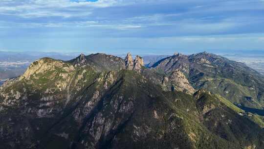 航拍九华山风光