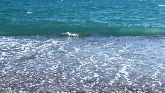 海浪海水沙滩