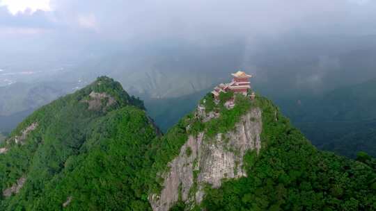 南五台风景区云海 陕西 西安