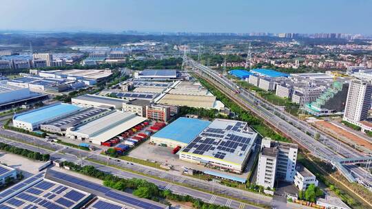 佛山三水杨协成饮料工厂航拍