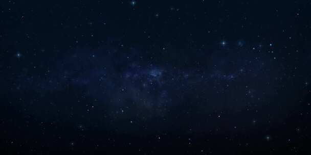 深邃的宇宙星空粒子